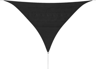 Produktbild von The Living Store Sonnensegel HDPE Dreieckig 3,6x3,6x3,6 m Anthrazit