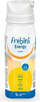 Produktbild von Frebini energy DRINK Banane Trinkflasche, 6X4X200 ml FLU