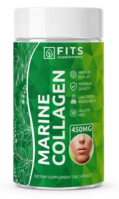Obrázek produktu pro Prémiový mořský kolagen 450 mg, 90 kapslí