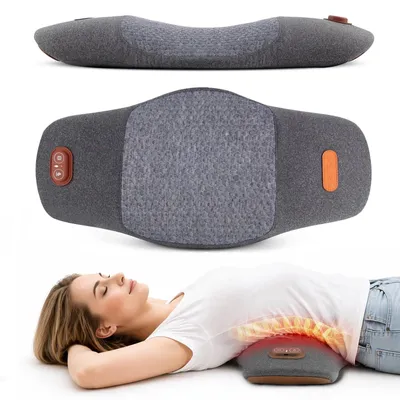 Massagekissen für den Rücken mit Wärme und Vibration, 3 Stufen