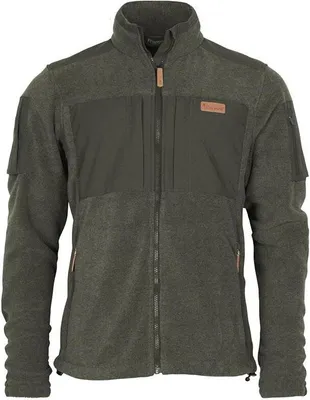 Produktbild von Pinewood Lappland Rough Herren Fleecejacke Olive Melange/Dark Olive - Größe: XXL