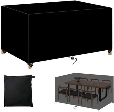 Image de Housses pour meubles de jardin imperméables et résistantes aux UV - Pièce unique - Tissu Oxford 420D
