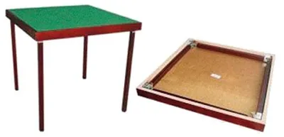 Obrázok produktu pre pokerový a bridžový stôl 89 x 89 x 72 x 72 cm zelený