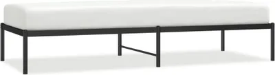 Obrázek produktu pro vidaXL Kovový noční stolek černý 80x200 cm