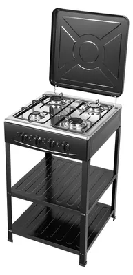 Obrázok produktu pre Elzusha – Plynový sporák s 4 varnými platňami určený na domáce použitie
