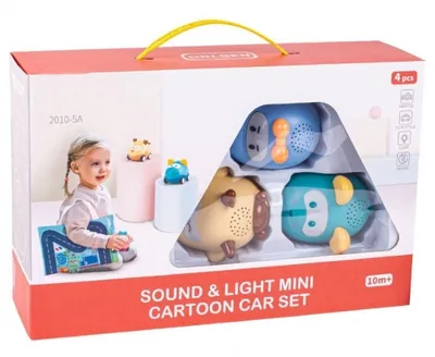 Obrázok produktu pre Podložka do auta - Zvieratká so zvukmi a svetlom