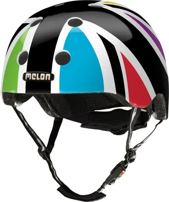 Image de Melon Casque de vélo Urban Active , Union Jack Harlequin Matt, XL-XXL
