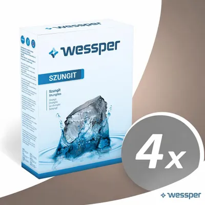 Produktbild von Wessper Schungite 2000g, natürlicher Mineral für Wasseraufbereitung, Aktivator für sauberes Trinkwasser