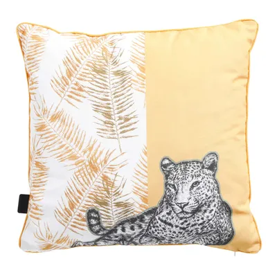 Produktbild von Madison Sierkussen 50x50 cm Tiger gelb