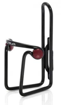 Produktbild von XLC BC-A02 Trinkflaschenhalter Alu, Polster rund, schwarz/matt