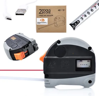 Obrázek produktu pro Rosfix Digitální Laserový Měřič Vzdálenosti s Měřicím Zařízením