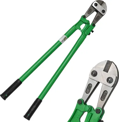 Produktbild von Bolzenschneider 30 Zoll 750 mm Kohlenstoffstahl mit gehärteten, einstellbaren Backen, Doppelgelenk