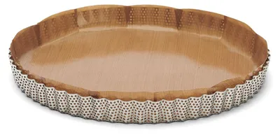 Produktbild von De Buyer GERIFF. TORTENFORM EDELSTAHL PERFOR. 28X2.5 CM
