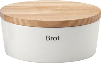 Produktbild von Continenta Brottopf oval mit Holzdeckel 3932