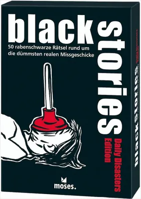 Produktbild von Black Stories - Daily Disasters Edition Detektive Rätsel