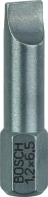 Image de Bosch 3x embout de vissage Extra-Dur, S 1,2 x 6,5, 25 mm - 2607001466