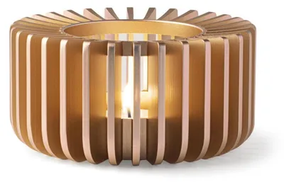 Image de Support chauffant pour thé en aluminium anodisé rose doré, idéal pour théières, cafés, lait, aliments, cadeau