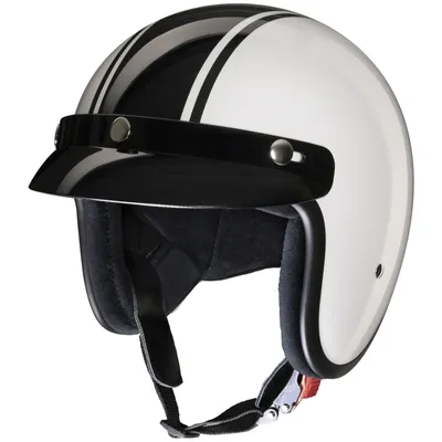 Obrázek produktu pro Redbike RB-675 jet helma, bílá/černá, L (59/60)