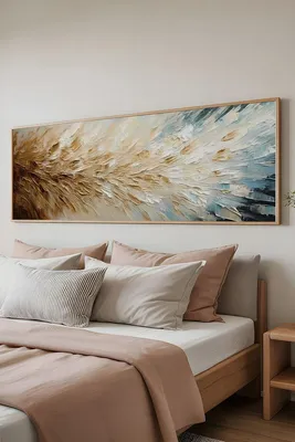 Immagine prodotto di Wallity, Artsmdfyty27-50120, Quadro decorativo in MDF con cornice, multicolore, 100% LEGNO MASSELLO, 50 x 120 cm