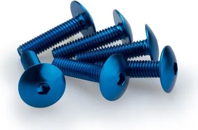 Produktbild von PUIG 0689A Muttern aus Anodisierten Aluminium  passend fuer UNIVERSAL UNIVERSAL Blau
