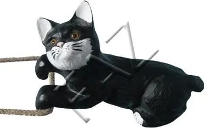 Produktbild von Design Katze Figur Garten Statue Skulptur Figuren Skulpturen Dekoration C346 Neu