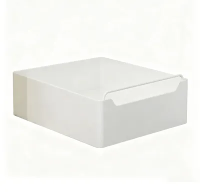 Zdjęcie produktu dla Organizer do szafy, wysuwany, z regulowanymi przegródkami, biały, 30 cm