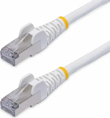 Image de StarTech.com NLWH-15M-CAT8-PATCH Câble réseau blanc S/FTP (S-STP)
