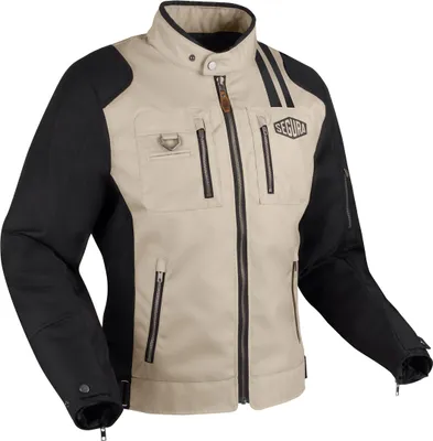 Produktbild von Segura Scorpio Motorrad Textiljacke, schwarz/beige, M