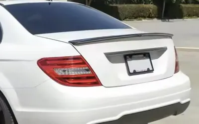 Obrázok produktu pre Spoiler batožinového priestoru pre Mercedes W204 C250/C300 (2008–2014) – štýl AMG – lesklá čierna – autodoplnky