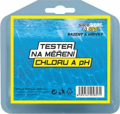 Obrázek produktu pro Bazénová chemie, měřič pH a chloru, SILCO
