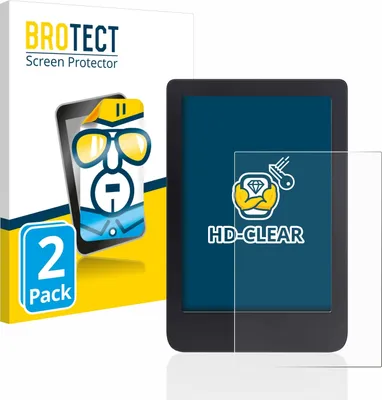 Produktbild von 2x Für Tolino Shine 3 Schutzfolie BROTECT Displayschutz Display Schutz Folie Klar Transparent