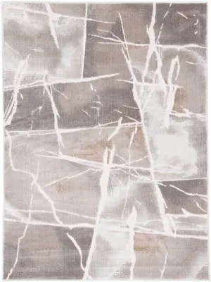 Produktbild von Marmar Sultani Teppich Beige 120x170 cm | Moderner Teppich für Wohn- und Schlafzimmer