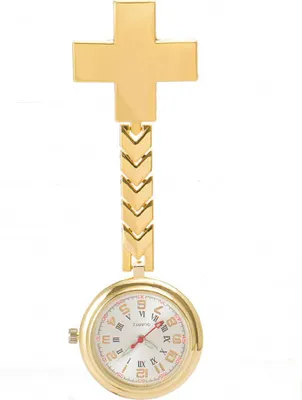 Produktbild von Anstecknadel-Taschenuhr für Krankenschwestern, Quarzwerk, ideal als Geschenk zum Schulabschluss, zu Weihnachten, zum Geburtstag oder zum Muttertag.