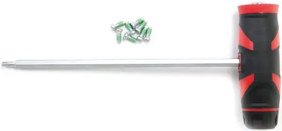 Produktbild von Quarq Sechskant-Sternprofilschlüssel Werkzeug Torx T20 200 mm inkl. Schrauben