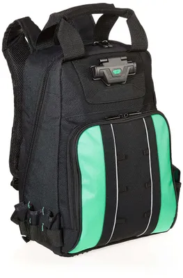 Image de A. Sac à dos éclairé avec 55 compartiments, sac à outils, 55 poches, sac à dos, S
