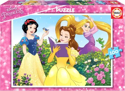 Image de Educa 17167 Princesses Disney 100 pièces puzzle