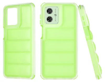 Produktbild von Techsuit Wave Shield Back Cover Hülle für Motorola Moto G54 - Grün