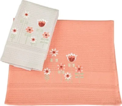 Obrázek produktu pro Kuchyňské utěrky Flowers 2 ks, 40x60 cm
