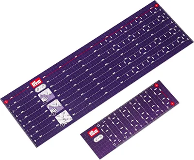 Produktbild von Prym Universal Bügellineale hitzebeständig, Set 10x30cm & 5x15cm