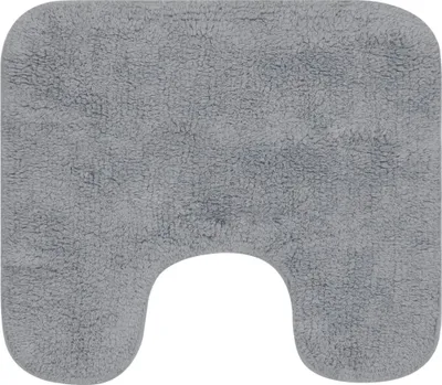 Produktbild von Cloris Designermöbel Badematten-Set 2-tlg. Stoff Grau - Badematten 2026Neu300128 - Badematten
