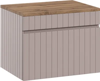 Produktbild von Waschtischunterschrank 60 cm IRAKLIO-56-ROSE alrosa Eiche Nb., B/H/T 60,4/48,5/46 cm