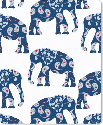 Produktbild von MuchoWow® Mauspad Mousepad Elefant - Tier - Muster 30x40 cm - Mousepads - Maus Mat - Pad - Mausunterlage - Mausmatten