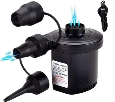 Produktbild von Elektrische luchtpomp mit oplaadbare Akku für schnelles Aufblasen
