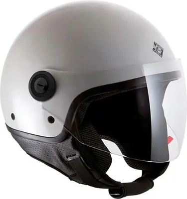 Produktbild von TUCANO URBANO EL'JETTIN 6.0 Demi-Jet-Helm Glänzend Eisweiß ECE 22.06 genehmigt größe M