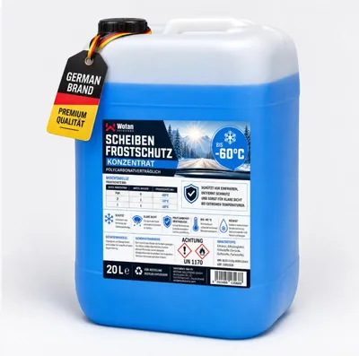 Produktbild von Scheibenfrostschutz KONZENTRAT bis -60 °C Scheibenwischwasser 20 L Frostschutz