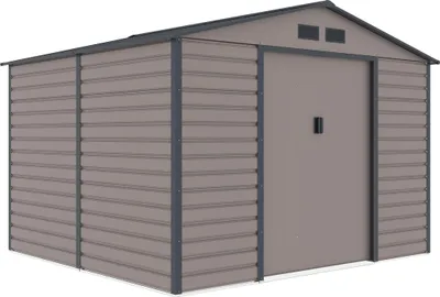 Zdjęcie produktu dla Domek ogrodowy G21 GAH 706 - 277 x 255 cm, szary