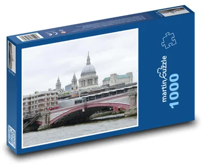 Obrázok produktu pre Puzzle 1000 Londýn - Most a Katedrála - martinpuzzle