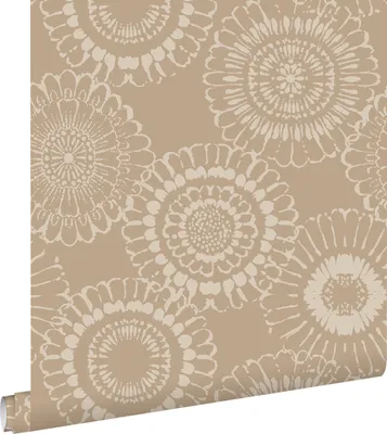 Obrázok produktu pre ESTAhome tapeta kvety béžovo hnedá 50 x 900 cm