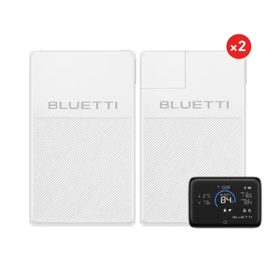 Image de Générateur solaires BLUETTI FridgePower + 2 batteries BC 200 + écran de contrôle, comme alimentation de secours pour réfrigérateur