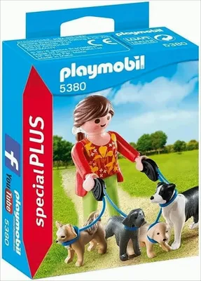 Produktbild von PLAYMOBIL 5380 Hundesitterin